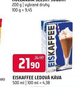 Terno Eiskaffee ledová káva nabídka