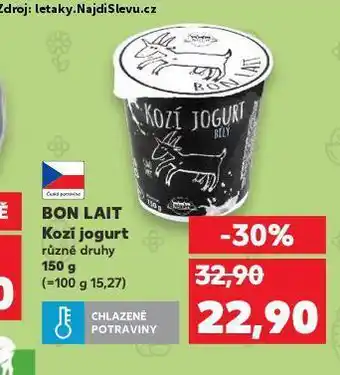 Kaufland Kozí jogurt nabídka