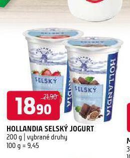 Terno Hollandia selský jogurt nabídka