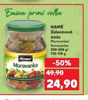 Kaufland Hamé zeleninová směs nabídka