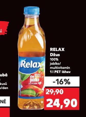 Kaufland Relax džus nabídka
