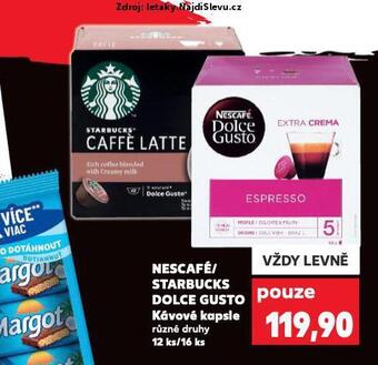 Kaufland Kávové kapsle dolce gusto nabídka