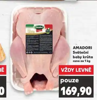 Kaufland Sváteční baby krůta nabídka