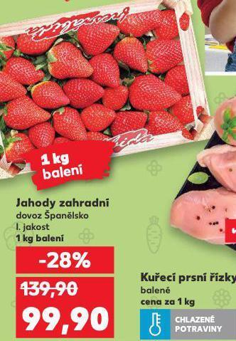 Kaufland Jahody nabídka