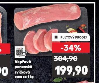 Kaufland Vepřová panenská svíčková nabídka