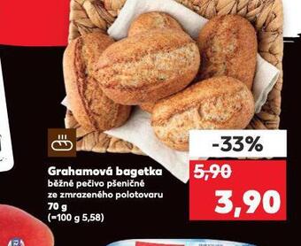 Kaufland Grahamová bagetka nabídka