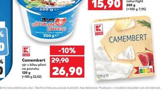Kaufland Camembert nabídka