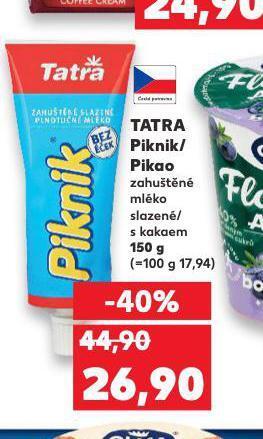 Kaufland Tatra piknik nabídka