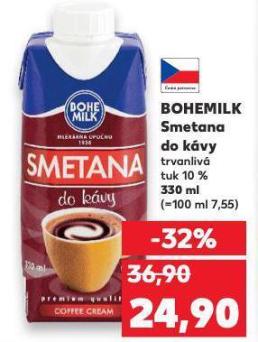 Kaufland Smetana do kávy nabídka