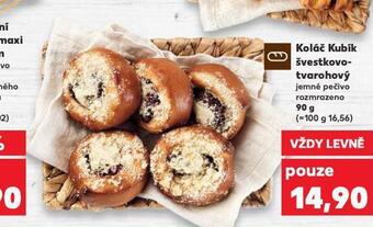 Kaufland Koláč kubík nabídka