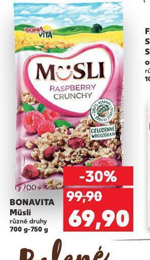 Kaufland Bonavita musli nabídka