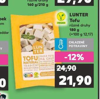Kaufland Lunter tofu nabídka