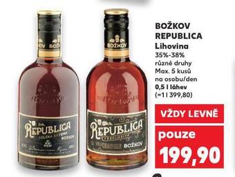 Kaufland Božkov republica nabídka