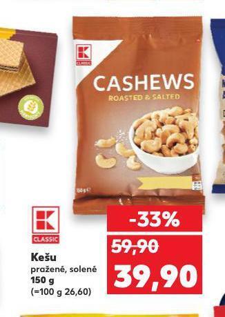 Kaufland Kešu nabídka