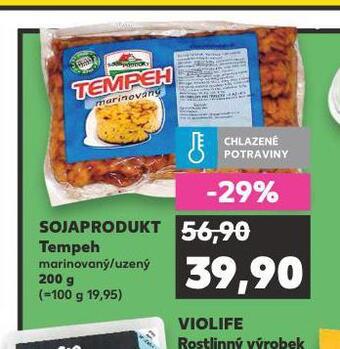 Kaufland Tempeh nabídka