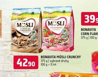 Terno Bonavita müsli crunchy nabídka