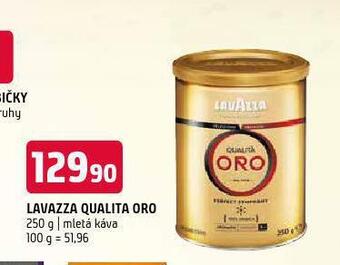 Terno Lavazza qualita oro mletá káva nabídka