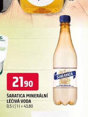 Terno Šaratica minerální léčivá voda nabídka
