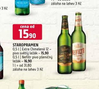 Terno Pivo staropramen extra chmelená 12 nabídka