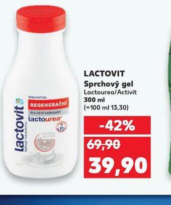 Kaufland Lactovit sprchový gel nabídka