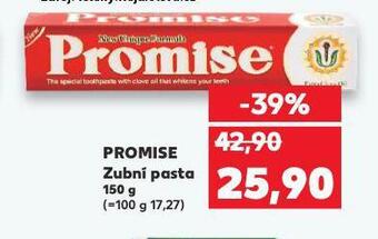 Promise zubní pasta