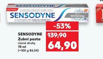Kaufland Sensodyne zubní pasta nabídka