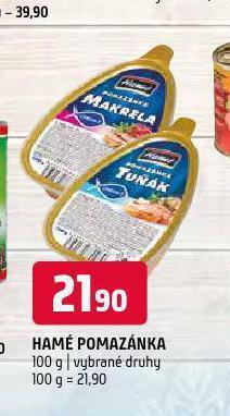 Terno Hamé pomazánka nabídka