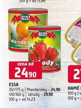 Terno Essa mandarinky nabídka