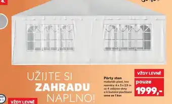 Kaufland Párty stan nabídka