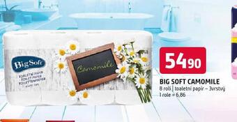 Terno Big soft camomile toaletní papír nabídka