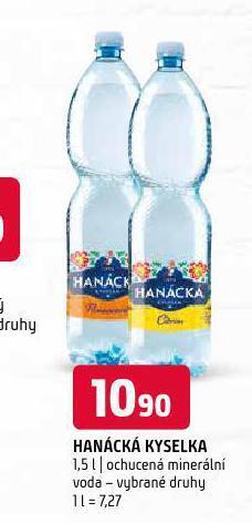 Terno Hanácká kyselka nabídka