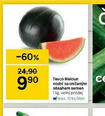 Tesco Meloun vodní se sníženým obsahem semen nabídka