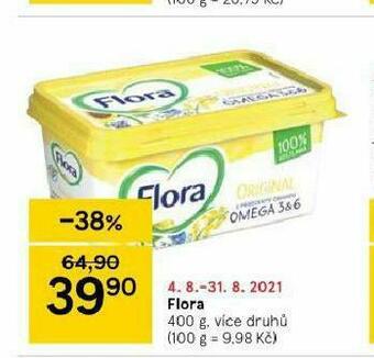 Tesco Flora 400 g nabídka