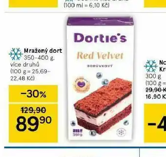 Tesco Mražený dort nabídka