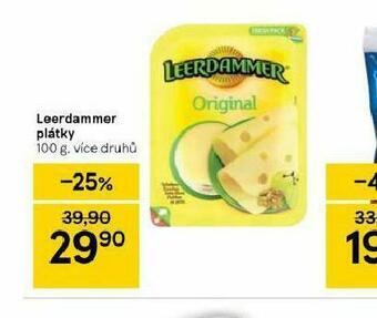 Tesco Leerdammer plátky nabídka