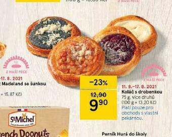 Tesco Koláč s drobenkou nabídka