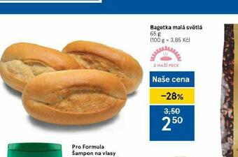 Tesco Bagetka malá světlá nabídka