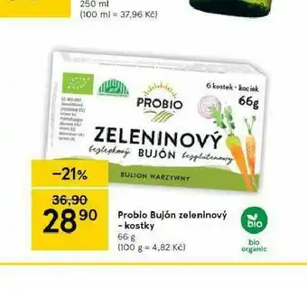 Tesco Probio bujón zeleninový - kostky nabídka