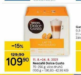 Tesco Nescafé dolce gusto nabídka