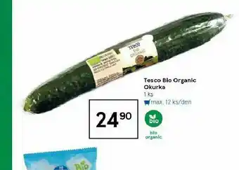 Tesco Bio organic okurka nabídka