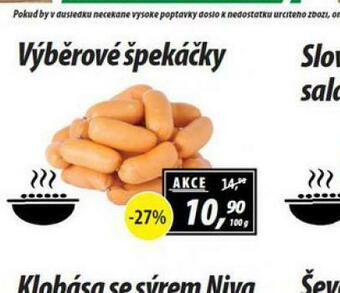 ZEMAN Výběrové špekáčky nabídka