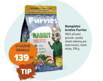 Pet Center Kompletní krmivo furries nabídka