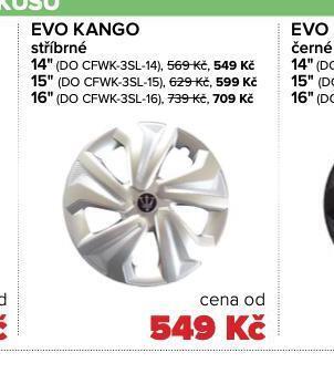 Auto Kelly Kryty kol evo kango 14 nabídka