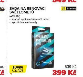 Auto Kelly Sada na renovaci světlometů nabídka
