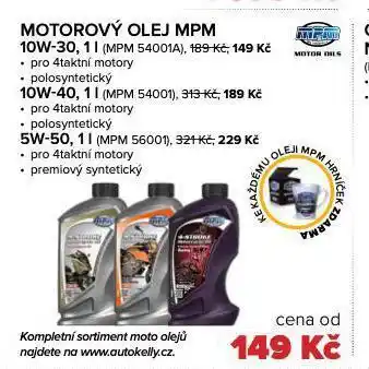 Motorový olej 5w-50