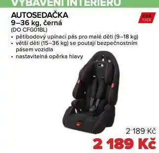 Auto Kelly Autosedačka 9-36 kg nabídka
