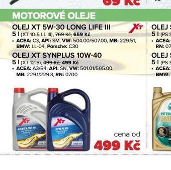 Auto Kelly Motorový olej xt 5w-30 long life iii nabídka