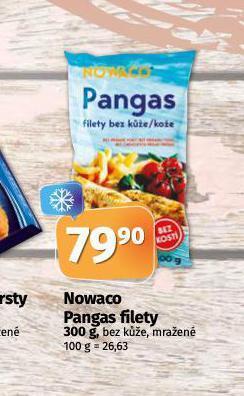 Coop Nowaco pangas filety nabídka