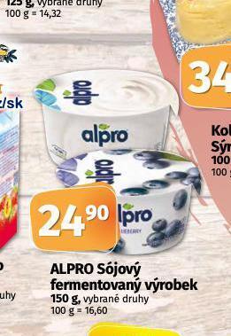 Coop Alpro sójový fermentovaný výrobek nabídka