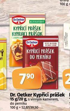 Coop Dr. oetker kypřící prášek nabídka